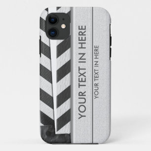 Funda Para iPhone 11 Caso del iPhone 5 de Clapperboard - con su texto