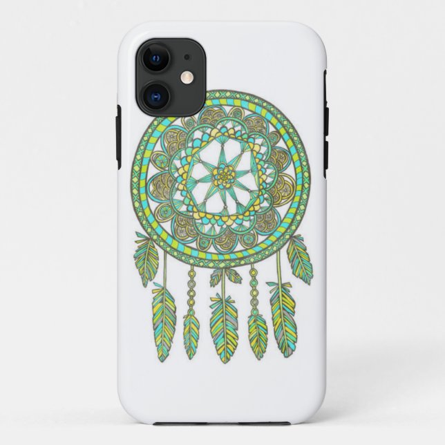 Funda De Case-Mate Para iPhone Caso del iPhone 5 de Dreamcatcher (Reverso)