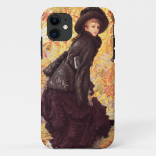 Funda Para iPhone 11 Caso del iPhone 5 de James Tissot octubre