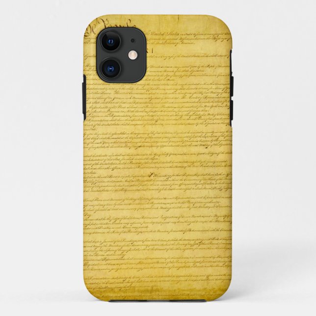 Funda De Case-Mate Para iPhone Caso del iPhone 5 de la constitución (Reverso)