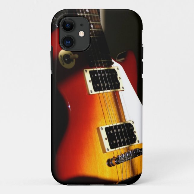 Funda De Case-Mate Para iPhone Caso del iPhone 5 de la guitarra eléctrica (Reverso)