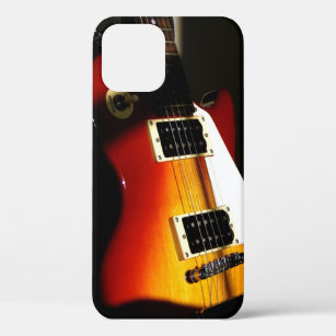 Funda Para iPhone 12 Pro Caso del iPhone 5 de la guitarra eléctrica