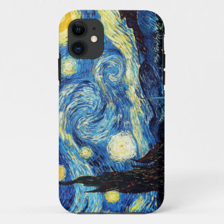 Funda Para iPhone 11 Caso del iPhone 5 de la noche estrellada