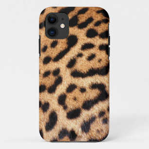 Funda Para iPhone 11 Caso del iPhone 5 de la piel del leopardo