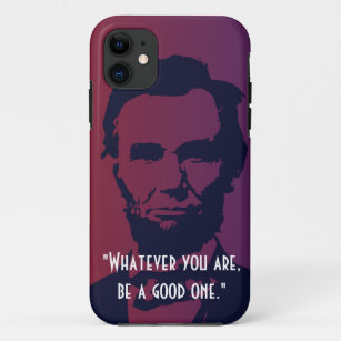 Funda Para iPhone 11 Caso del iPhone 5 de las citas de Abraham Lincoln