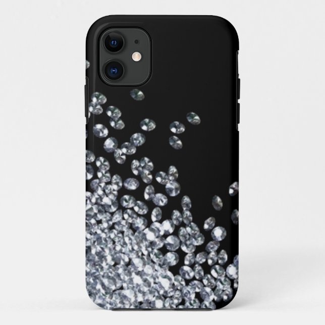 Funda De Case-Mate Para iPhone Caso del iPhone 5 de los diamantes (Reverso)