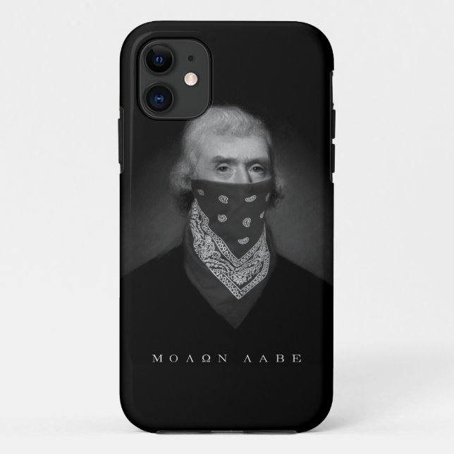 Funda De Case-Mate Para iPhone Caso del iPhone 5 de Molon Labe (Reverso)