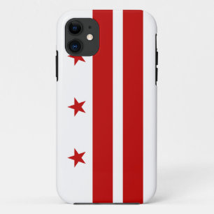 Funda Para iPhone 11 Caso del iPhone 5 de Washington D.C. Flag