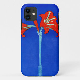 Funda Para iPhone 11 Caso del iPhone 5 del Amaryllis de Mondrian