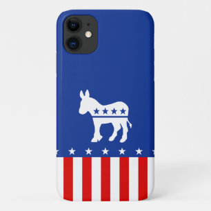 Funda Para iPhone 11 Caso del iPhone 5 del burro de Demócrata