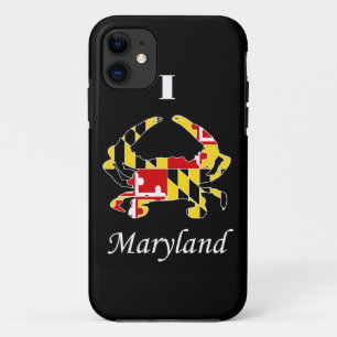 Funda Para iPhone 11 Caso del iPhone 5 del cangrejo de la bandera del