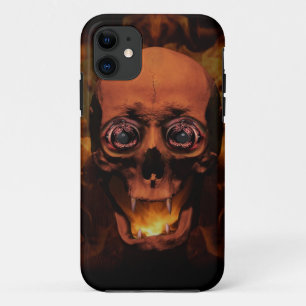 Funda Para iPhone 11 Caso del iPhone 5 del cráneo que frecuenta