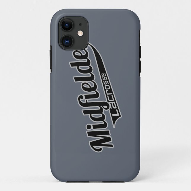 Funda De Case-Mate Para iPhone Caso del iphone 5 del mediocampista de LaCrosse (Reverso)