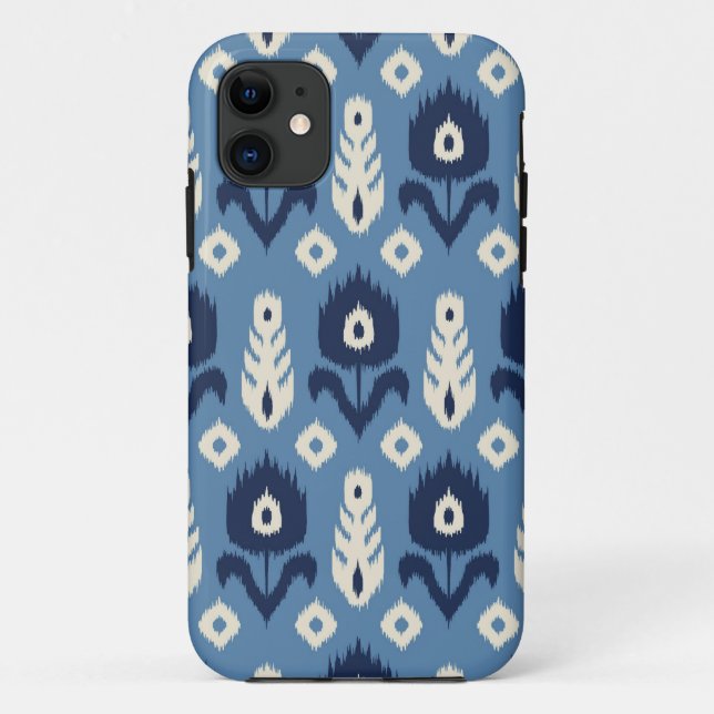 Funda De Case-Mate Para iPhone Caso del iPhone 5 del modelo de Ikat (Reverso)
