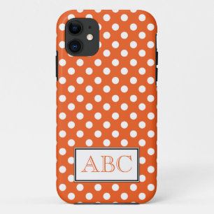 title_seo2 Caso del iPhone 5 del naranja y del blanco del