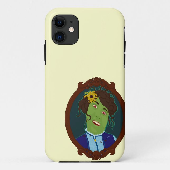 Funda De Case-Mate Para iPhone Caso del iPhone 5 del retrato del zombi (Reverso)