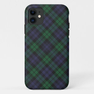 Funda Para iPhone 11 Caso del iPhone 5 del tartán de Campbell del clan