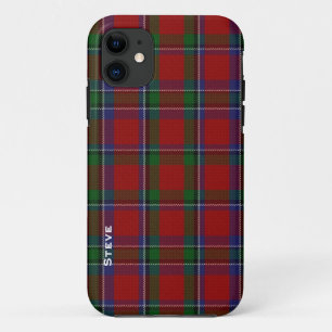 Funda Para iPhone 11 Caso del iPhone 5S de la tela escocesa de tartán