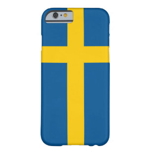 Funda Barely There Para iPhone 6 caso del iPhone 6 con la bandera de Suecia