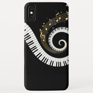 Funda Para iPhone XS Max Caso del iPhone 6 de las llaves del piano y de las