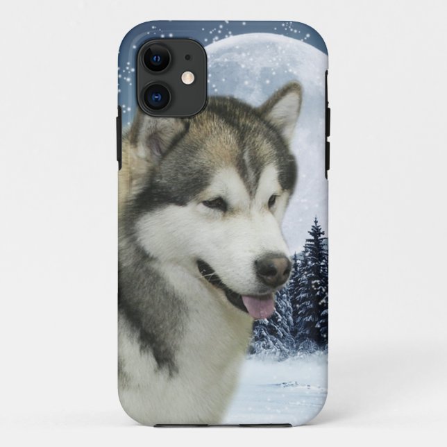 Funda De Case-Mate Para iPhone Caso del iPhone 6 del Malamute (Reverso)