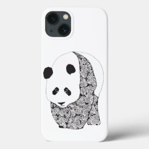 Funda Para iPhone 13 Caso del iPhone 6 del oso de panda gigante