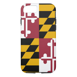 Funda Para iPhone 8/7 Caso del iPhone 7 de la bandera de Maryland