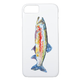 Funda Para iPhone 8/7 Caso del iPhone 7 de la trucha arco iris