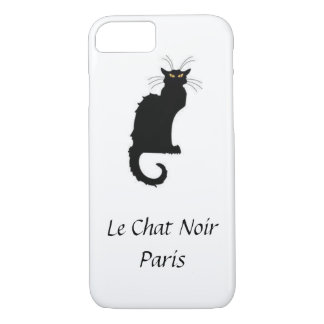 Funda Para iPhone 8/7 Caso del iPhone 7 de Le Chat Noir París
