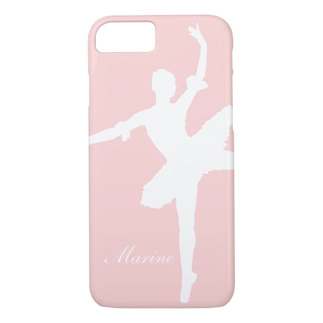 Funda De Case-Mate Para iPhone Caso del iPhone 7 del ballet (Reverso)