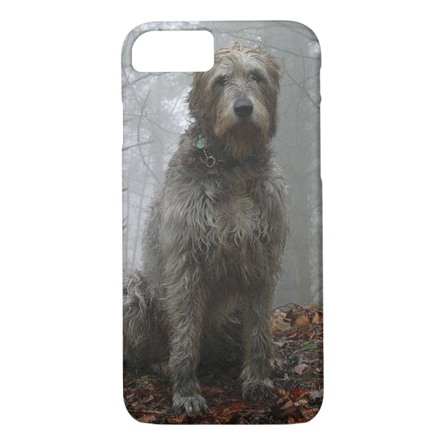 Funda De Case-Mate Para iPhone Caso del iPhone 7 del Wolfhound irlandés (Reverso)