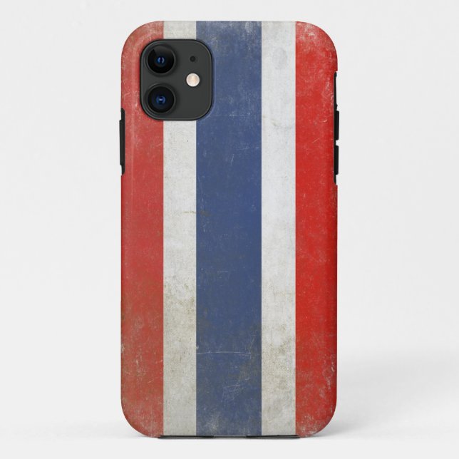 Funda De Case-Mate Para iPhone caso del iPhone con la bandera apenada de (Reverso)