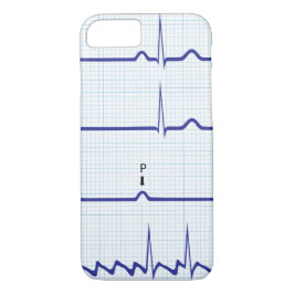 Funda Para iPhone 8/7 Caso del iPhone de ECG/EKG