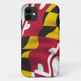 Funda Para iPhone 11 Caso del iPhone de la bandera de Maryland