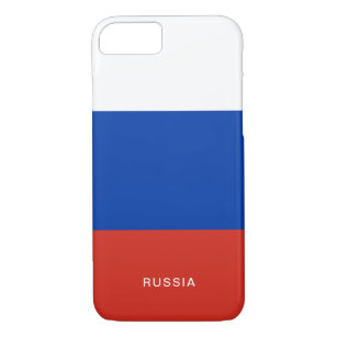 Funda Para iPhone 8/7 Caso del iPhone de la bandera de Rusia