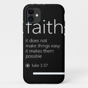 Funda Para iPhone 11 Caso del iPhone de la fe