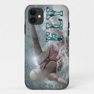 Funda Para iPhone 11 Caso del iPhone de la natación del movimiento de