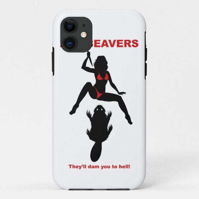 Funda De Case-Mate Para iPhone Caso del iPhone de ZOMBEAVERS (Reverso)