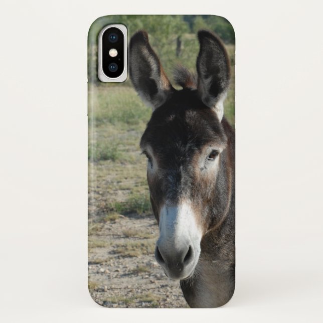 Funda De Case-Mate Para iPhone Caso del iPhone del burro (Reverso)