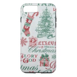 Funda Para iPhone 8 Plus/7 Plus Caso del iPhone del día de fiesta del navidad