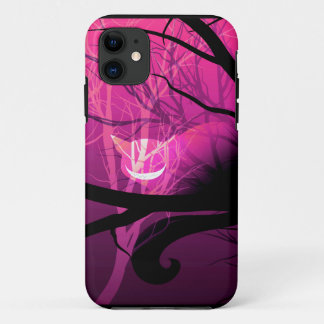 Funda Para iPhone 11 Caso del iPhone del gato de Cheshire - rosa