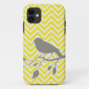 title_seo2 Caso del iPhone del pájaro y de Chevron