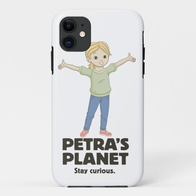 Funda De Case-Mate Para iPhone Caso del iPhone del planeta del Petra (Reverso)