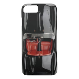 Funda Para iPhone 8/7 Caso del iPhone X/8/7 Barely There del negro del