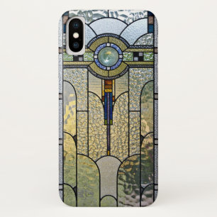 Funda Para iPhone X Caso del iPhone X del vitral del art déco