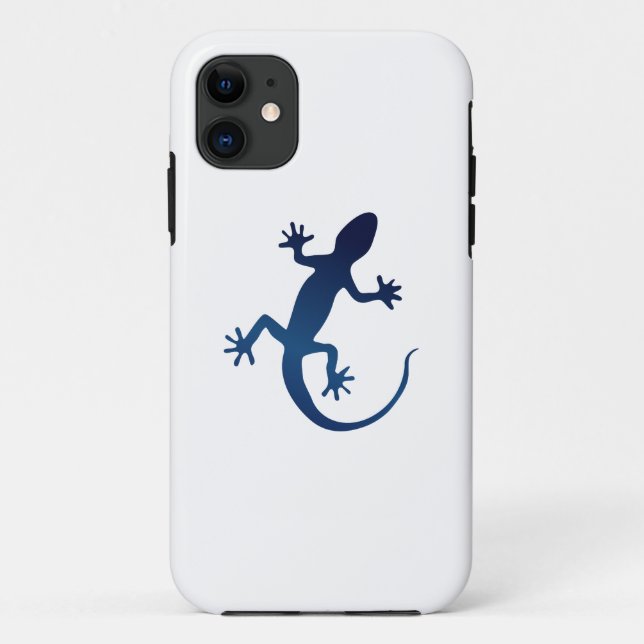Funda De Case-Mate Para iPhone Caso del lagarto de Iphone (Reverso)