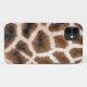Funda De Case-Mate Para iPhone Caso del modelo de la jirafa (Reverso (horizontal))