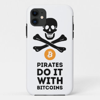 Funda Para iPhone 11 Caso del pirata de Bitcoin