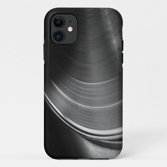 Funda De Case-Mate Para iPhone Caso: Disco de vinilo y tornamesa (Reverso)