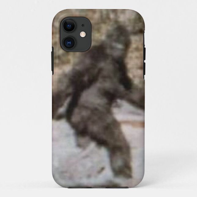 Funda De Case-Mate Para iPhone Caso divertido de Bigfoot Sasquatch (Reverso)